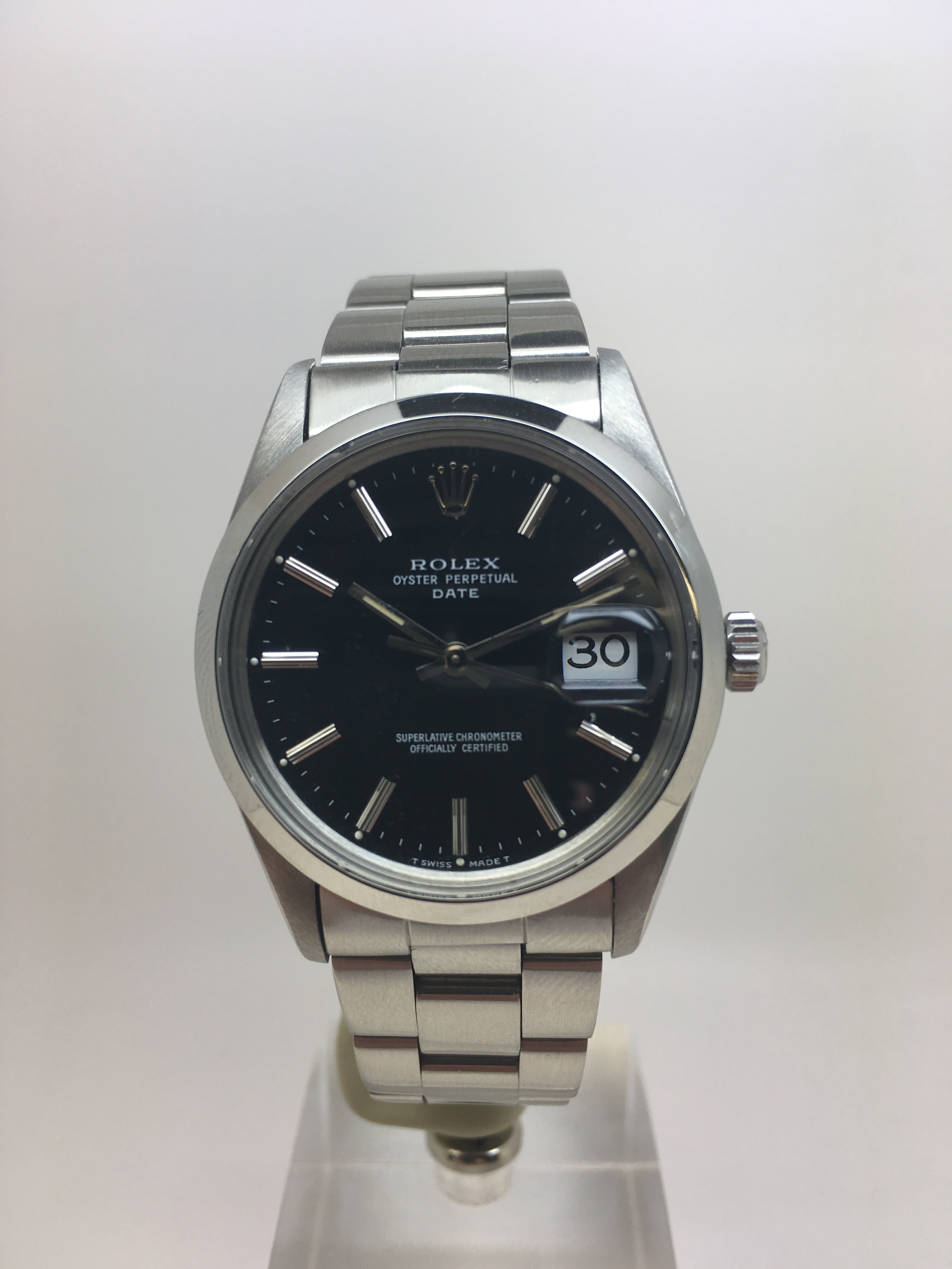 rolex oyster perpetual datejust stainless steel