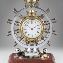Elkington-Breveté, Paris,Nautical-Themed Timepiece, no.76F. Circa 1895