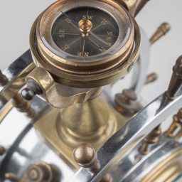 Elkington-Breveté, Paris,Nautical-Themed Timepiece, no.76F. Circa 1895 - Image 3