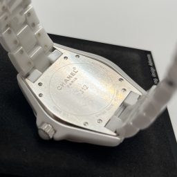Chanel J12, H201, 40mm, White Ceramic, Pink Sapphires/ Diamonds, Box - Image 8
